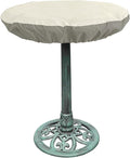 Bitubi Bird Bath Cover for 24" to 30" Diameter Bowl,Heavy Duty Waterproof 600D Oxford Cloth Garden Bird Bath Protective Cover with Elastic Hem Cord