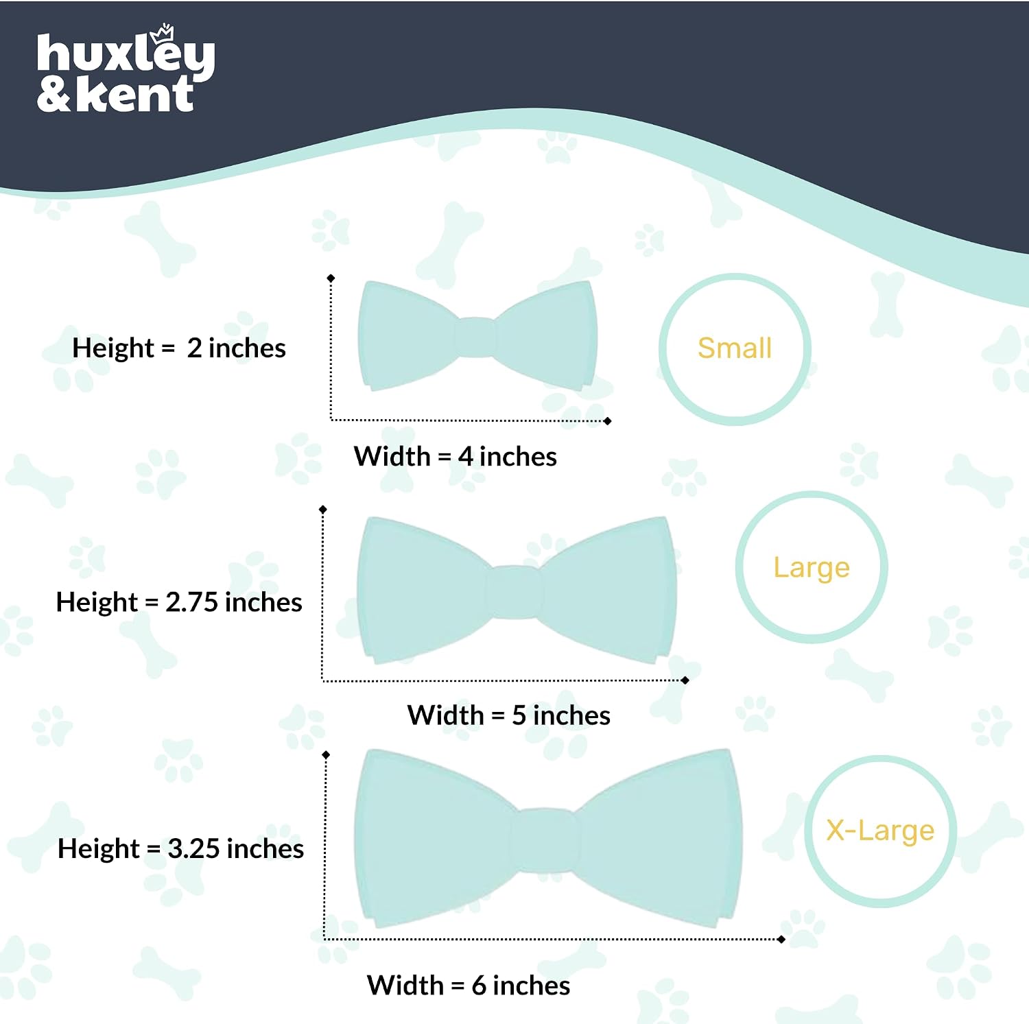 Huxley & Kent Pet Bow Tie for Dogs & Cats - Holiday Adjustable Hook & Loop Collar Accessory - Cute & Comfortable for Holidays & Celebrations - Christmas Plaid, Large | Hook & Loop Attaches to Any Collar, Soft Polyester, Lightweight & Machine Washable