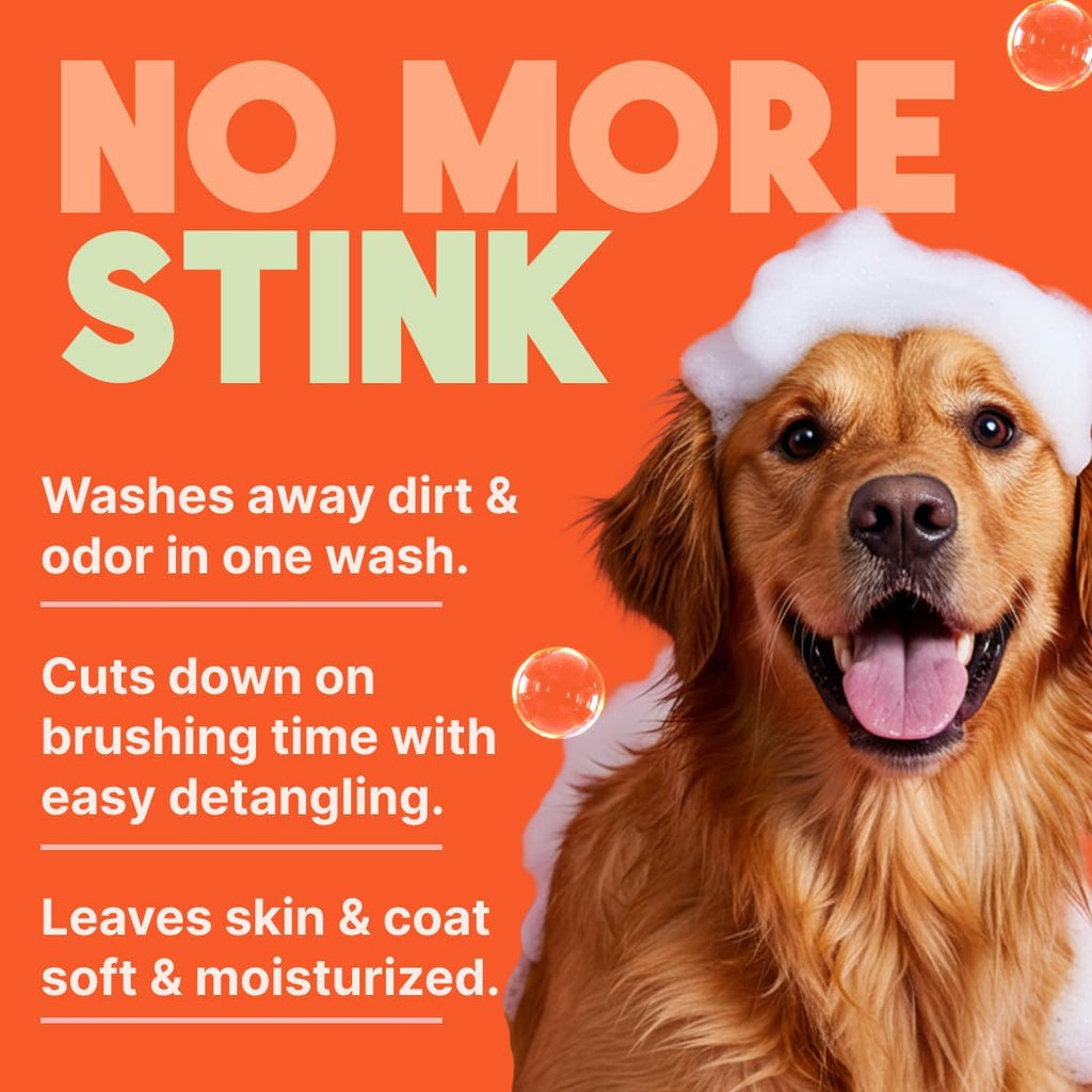 TropiClean 2-in-1 Dog Shampoo and Conditioner, Professional Dog Shampoo, Moisturizing Detangler, Puppy Safe, Made in USA, Papaya Scent, 1 Gallon