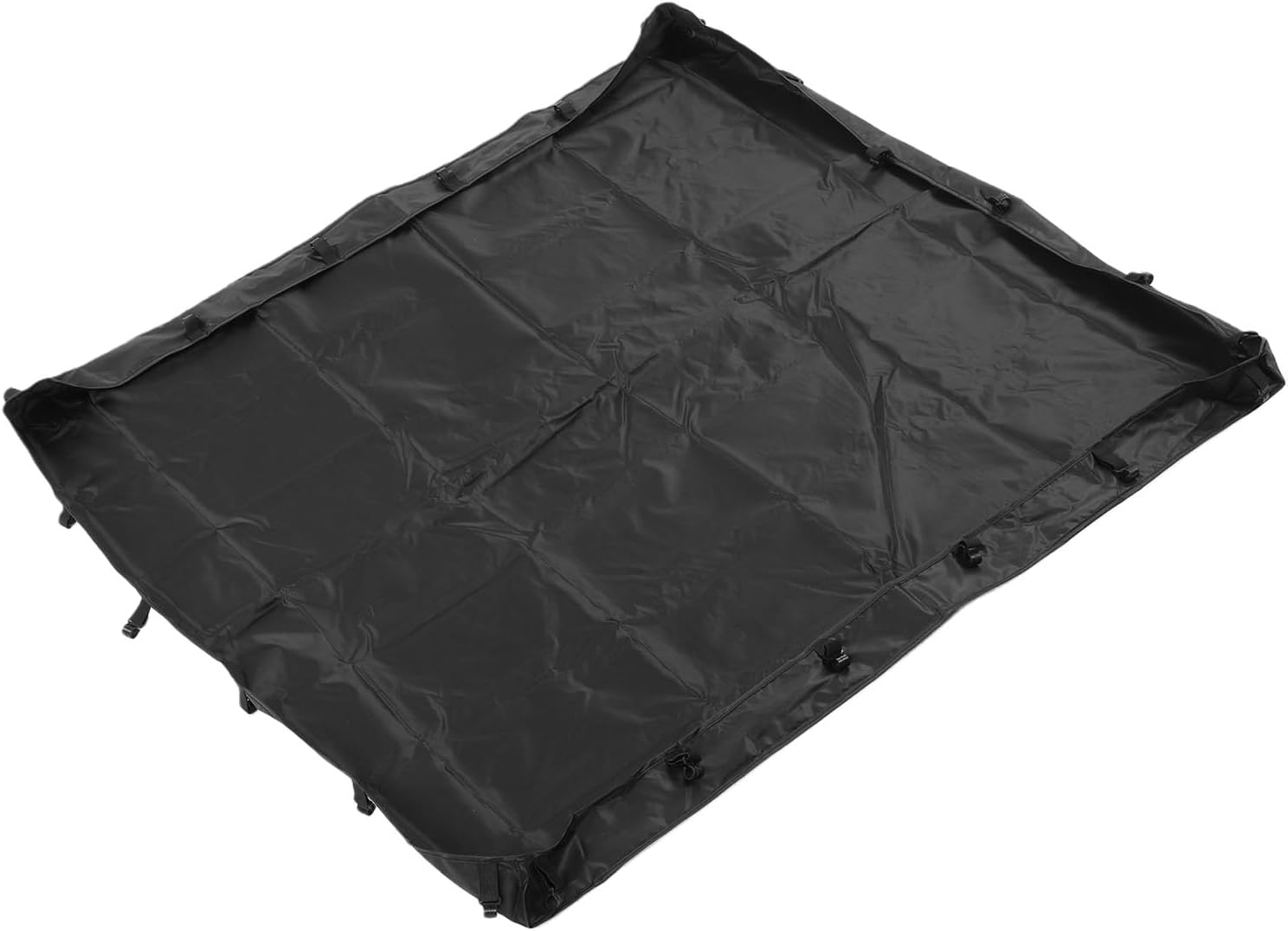 AYNEFY Dog Playpen Bottom Pad, 600D Oxford Pet Playpen Mat, Scratch Thick Floor Protector with Wipe Clean Surface for Indoor Puppy Enclosure Black (4 Sided)