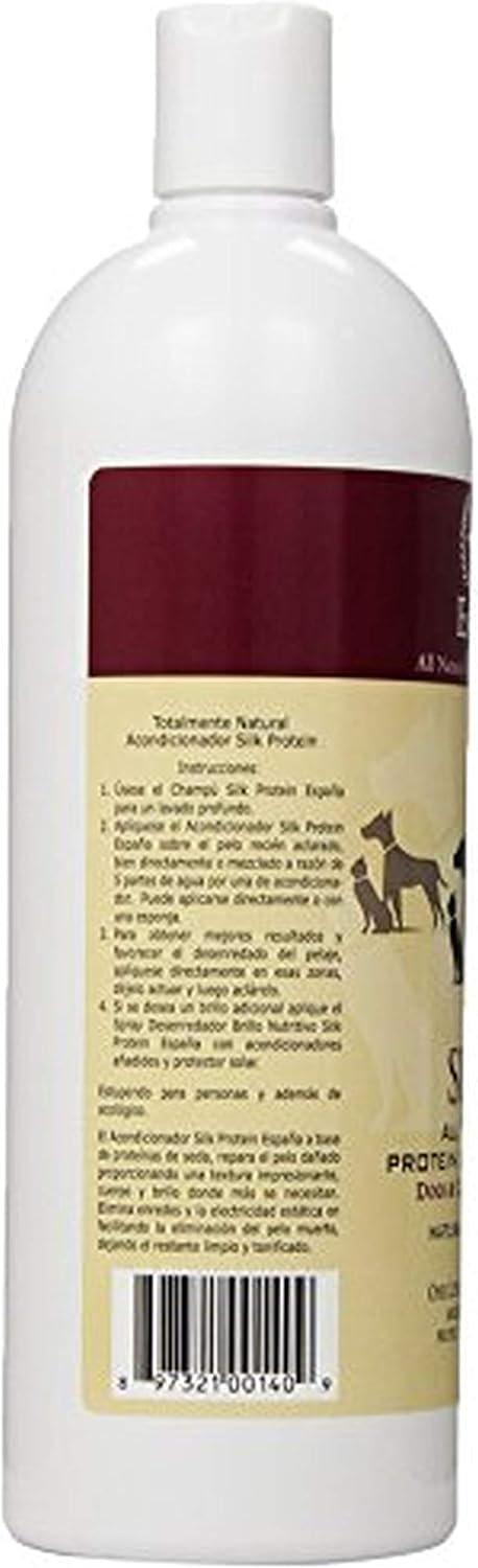 Espana Silk ESP1020DC Specially Formulated Silk Protein Conditioner for Dogs and Cats, 33.82-Ounce
