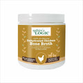 NATURE'S LOGIC Dehydrated Chicken Bone Broth Powder - Dog & Cat Topper, 6oz | 100% natural dog & cat topper, Rich in glucosamine & chondroitin, Boosts immune system, Gluten-free, No synthetic ingredients