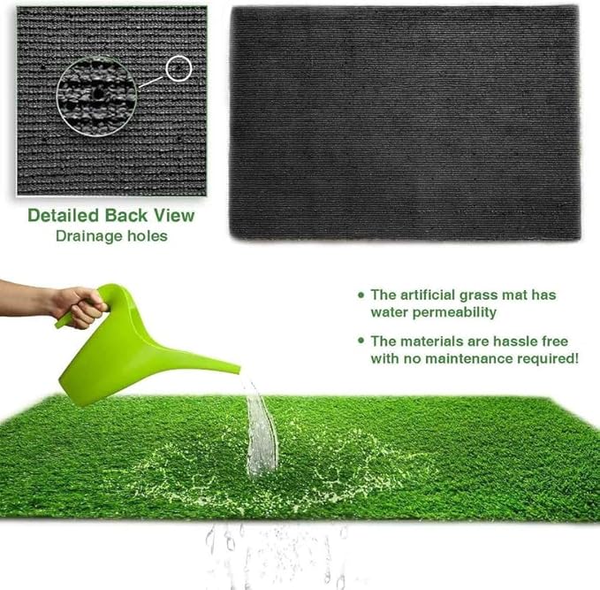 ALTRUISTIC Artificial Grass 6FTX40FT(240 Square Feet), Realistic Fake Grass Deluxe Turf Synthetic Thick Lawn Pet Turf, 1 3/8” Height, Outdoor Decor, Customized