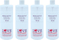 Groomer ESSENTALS 32oz Dilution Bottles - Set of 4 - Professional Dog Grooming Mixing Bottles for Shampoo, Conditioner, and Solutions