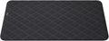 Machine Washable Kennel Mat, Oxford Cloth Mat with Rhombus Quilted Design, Crate Pad for Smaller Animals, All Season Bedding for Indoor Travel, Black