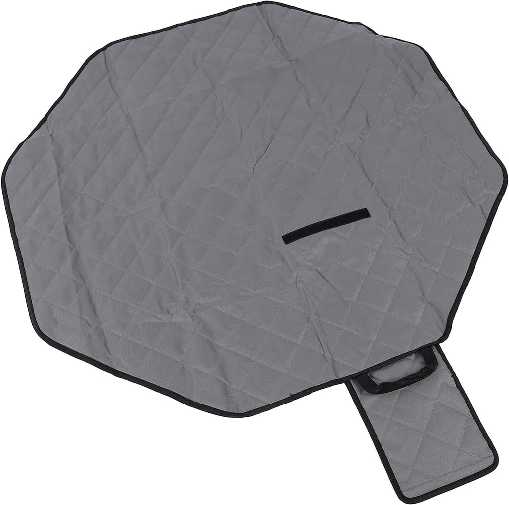 Zerodis Dog Pee Pad Washable Large Pet Training Mat 47.6 X 40.6 Inch 3 Layer Non Slip Absorbent Crate Pad for Indoor Cage Playpen Sofa Bed