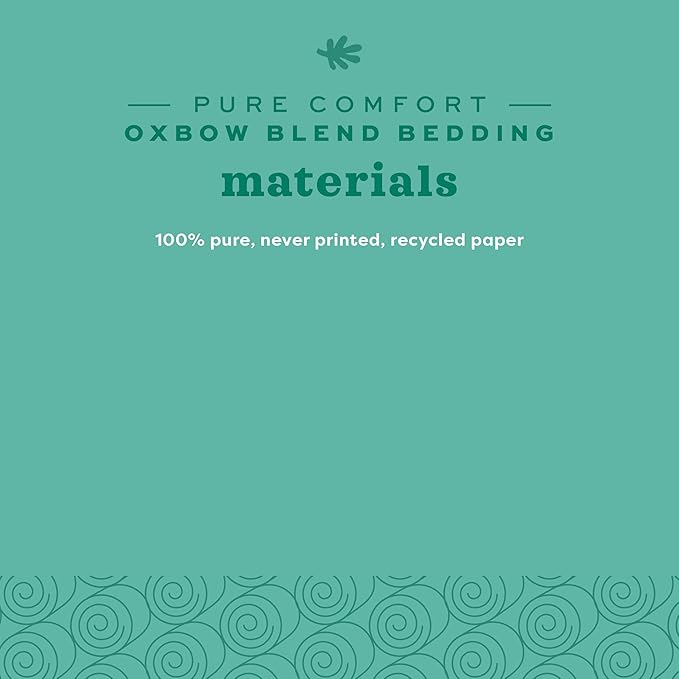 Oxbow Pure Comfort Bedding, Rabbit, Hamster, & Guinea Pig Bedding, Bunny Supplies for Litter Box, Pet Safe, Low Dust, Oxbow Blend, 72 Liter Bag
