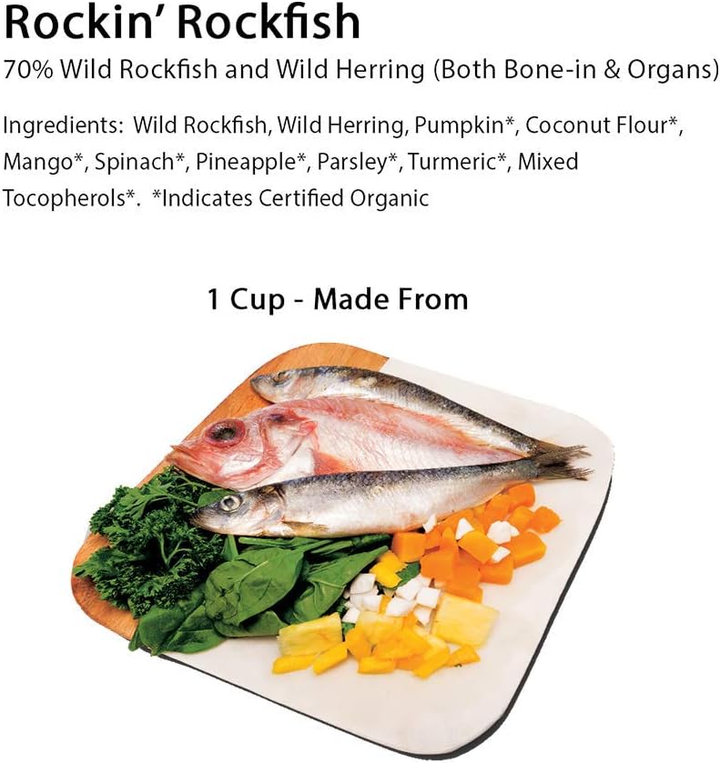 Pacific Rockfish & Herring Dog Food by Smack Pet Food