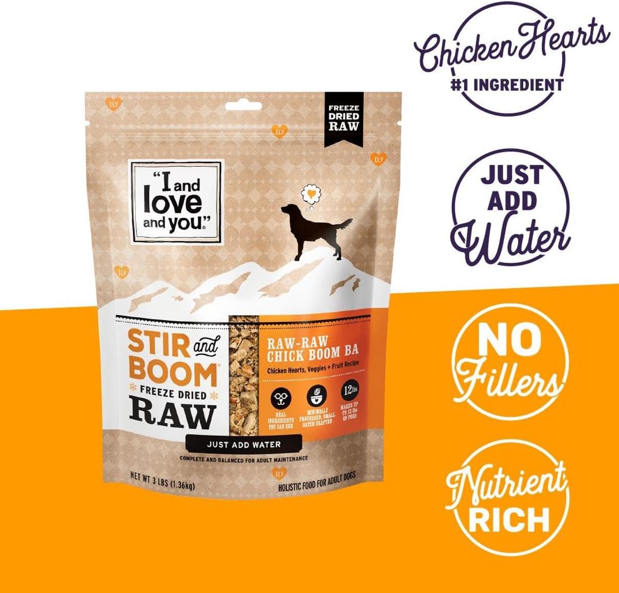 I AND LOVE AND YOU Freeze-Dried Pet Food 4