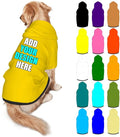 Custom Dog Hoodie Personalized Photo Text Logo Name Dog Clothes, Soft & Warm for Puppy Sweatshirt Hooded for Small Medium Large Dogs Girl/Boy Cats/Kitten, Gold, S