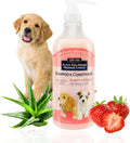 Puppy Grooming Natural Dog Shampoo and Conditioner with Aloe Vera, pH balanced Shampoo for Dogs, Tear-Free, Moisturizing Dog Shampoo for Sensitive Skin - 26.4 Oz