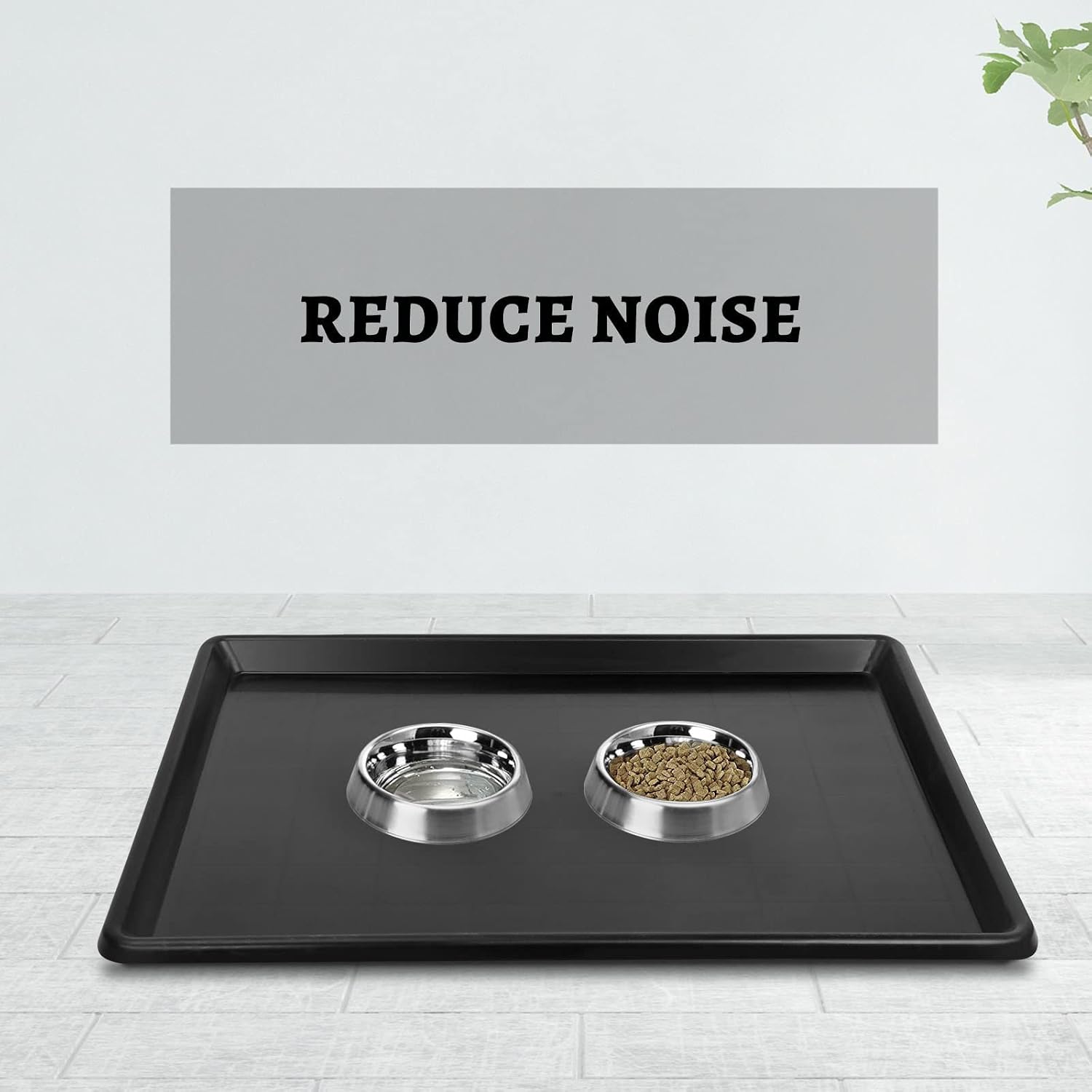 2pcs 26.77"x20.47" Replacement for Dog Crate Plastic Cage Bottom Pan Multi-Purpose Boot Mat Shoe Tray Indoor Outdoor Waterproof, Dog and Cat Rabbit Food Bowls Floor Liners