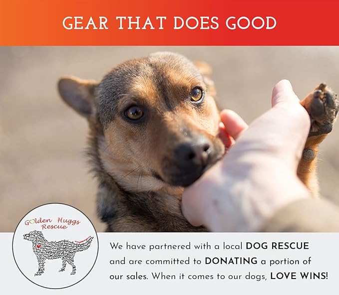 SPOT THE DOG! Reflective Dog Collar - Adjustable Pet Collars, Safe, Durable, Comfortable Dog Walking Accessories for Small Dog, Hunting Dog, Puppy, Boy, Girl Dog Collars (Blaze Orange, Red Plaid, S)