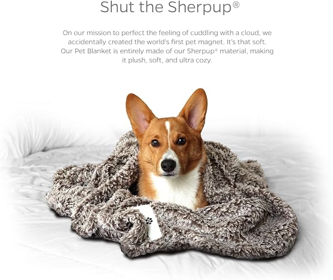Pet Parents Premium Pet Blanket - Water Resistant Dog & Cat Blanket, Perfect for Crates, Calming, Large, Medium & Small Dogs, Puppy Size: 32x40, Color: Slate