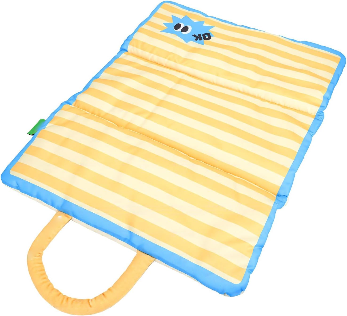 Reversible Dog Crate Pad | Cool Warm, Foldable, Pet Bed Mat, with Handle for Dogs Pets Indoor Travel