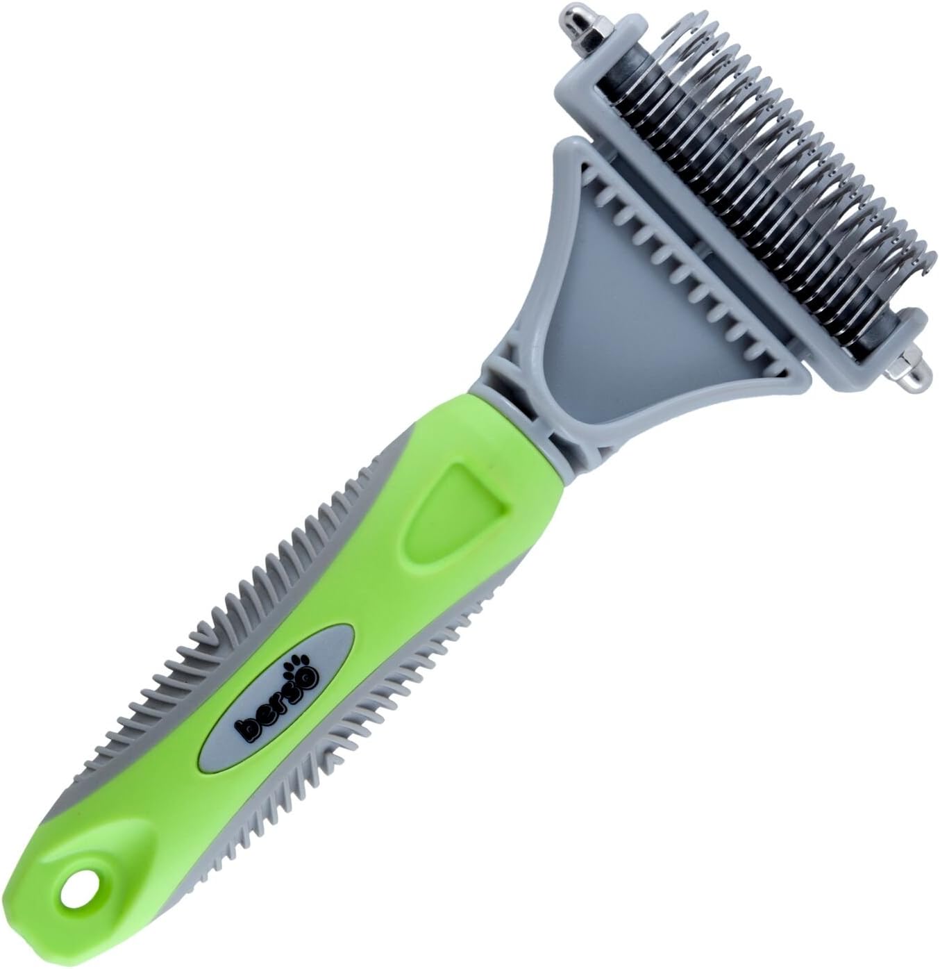 Berso Best Pet Dematting Comb Tool Great to Brush Medium and Long Hair Dogs and Cats