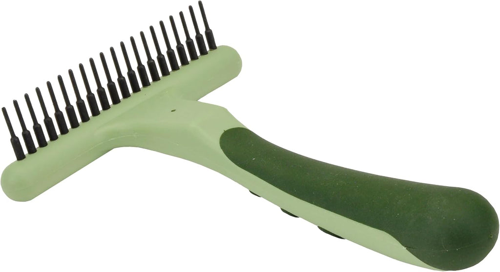 Coastal Pet - Safari Dog Undercoat Rake - Dog Grooming Rake - Gentle Dematting Comb for Dogs - Effective Deshedding Comb - Pet Grooming Tools - Single Row