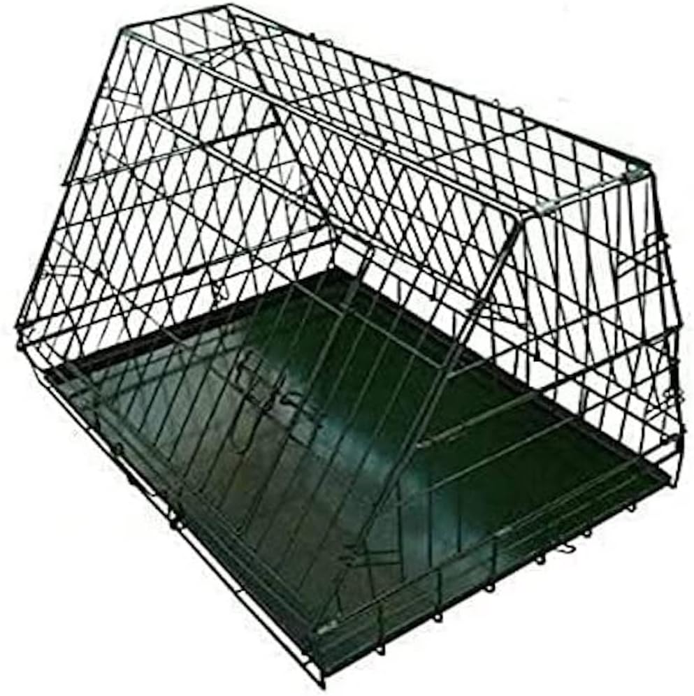 Ellie-Bo Black Standard Slanted Medium 30 inch Dog Cage
