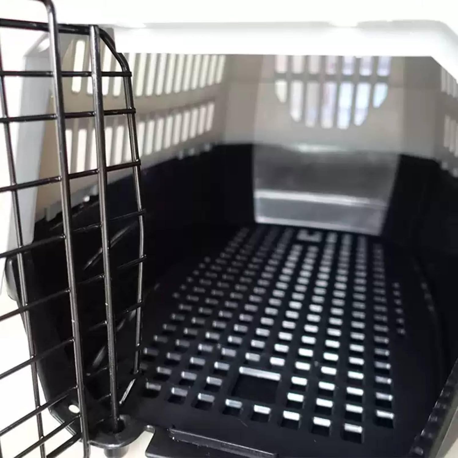 Pet Cage Liner Separation Material Quick Cleaning Suitable for Dog Carriers Pet Homes Post Surgery Recovery, 49.8x30x1.35cm M