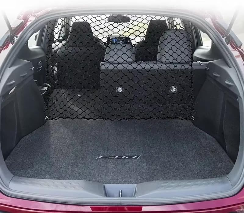Car Dog Barrier Pet Isolation Net Guard for Jeep Grand Cherokee 2011-2021, Vehicle Backseat Divider Cargo Protector Auto Travel Gate Safety Dog Fence