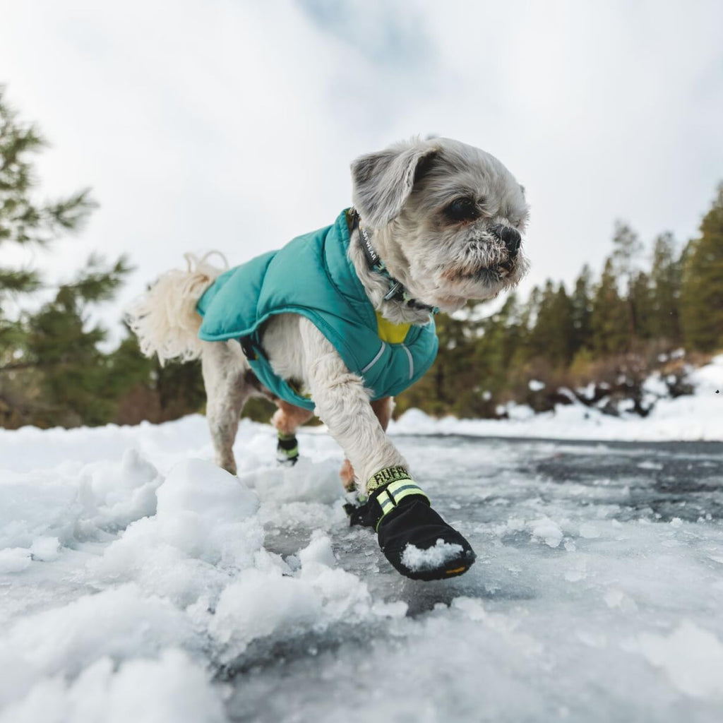 Ruffwear, Summit Trex Dog Shoes, All-Season Paw Protection with Durable Non-Slip Grip & Stay-Put Fit for Everyday Adventures, Obsidian Black, 2.00"