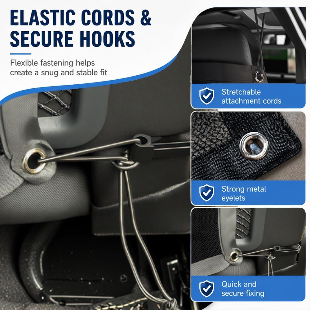 Car Pet Barrier for Toyota HiAce H300 2019-2026 Mesh Car Seat Pet Divider Dog Safety Barrier Accessories