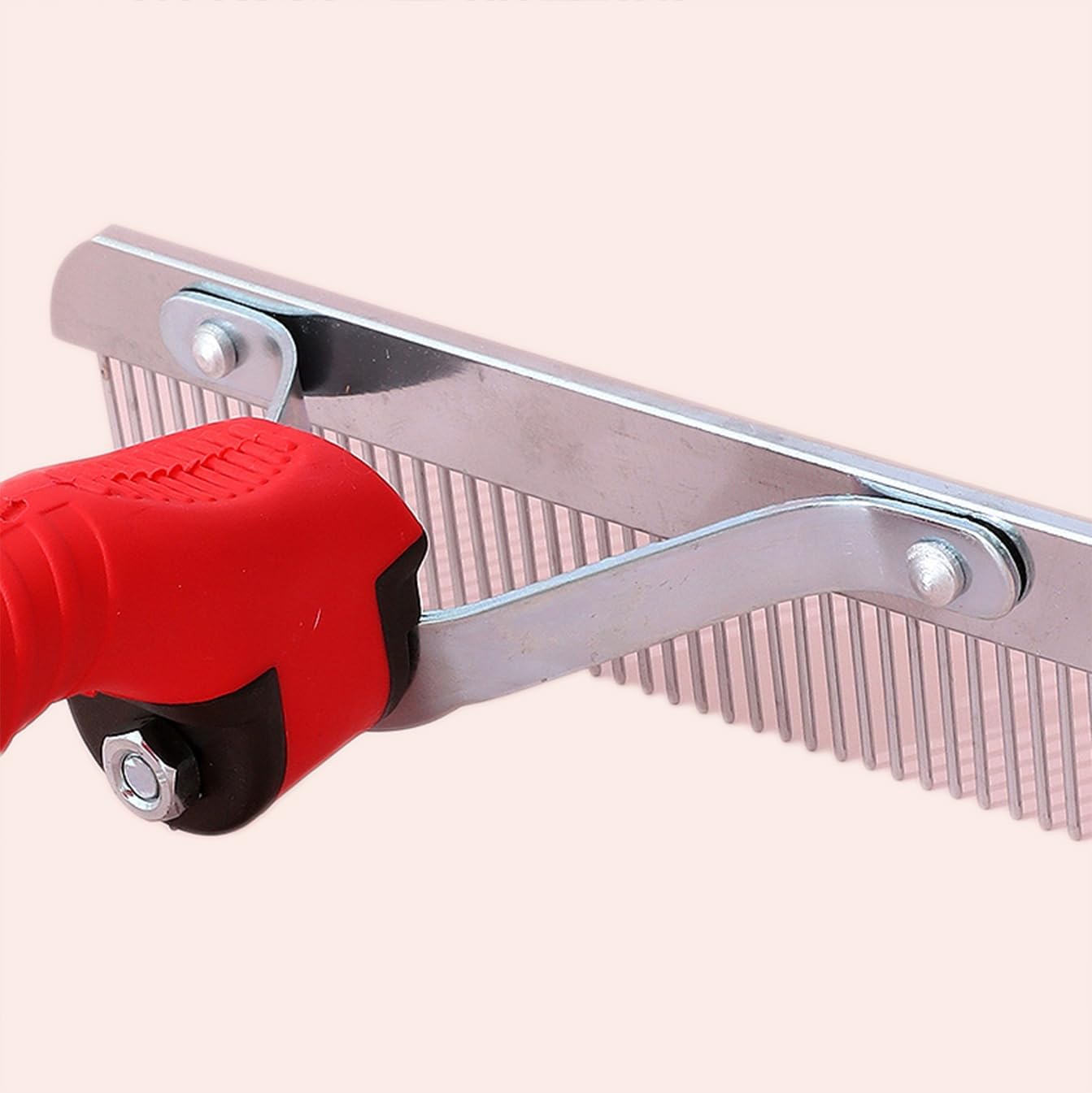 Pet Extra-Large Rake Comb Grooming Brush Deshedding Beauty Tool For Large Dogs Golden Retriever Husky German Shepherd