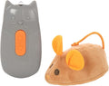 SmartyKat Electronic Motion/Moving Toys for Cats & Kittens, Battery Powered, Mimics Motion of Real Prey, Fun & Interactive Play - Multiple Styles
