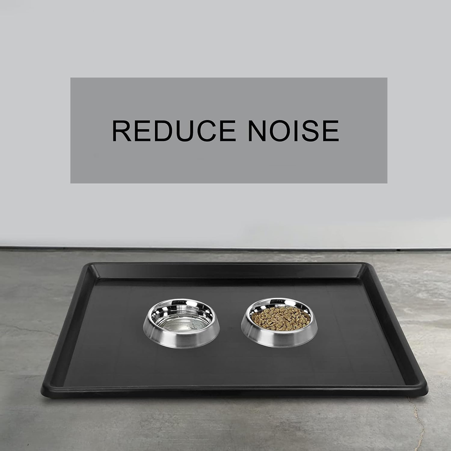 2 Piece 32inch Replacement Pan for Dog Crate - Plastic Bottom Pan, Multi-Purpose Boot Mat, Indoor/Outdoor Waterproof Shoe Tray, Floor Protection, Dog and Cat Food Bowls