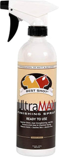 Best Shot UltraMAX Pro Finishing Spray, Ideal Detangler Spray for Pets, Hydrating and Soothing Pet Grooming Spray, for Dogs and Cats, 17 Oz. | Alcohol-free, adds sheen, detangles, hydrates, reduces static and speeds drying