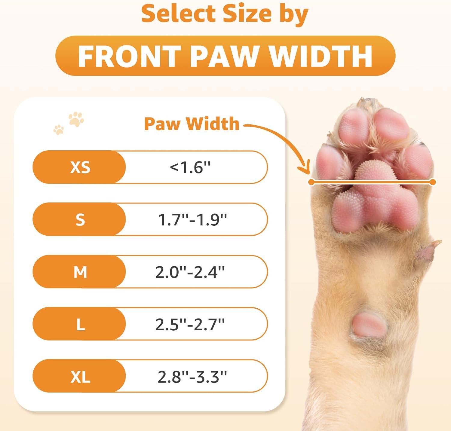 Non Slip Dog Socks for Hardwood Floor Senior Dogs Double Sided Grip | Adjustable Straps, Helps Prevent Paw Licking, Post-Surgery Recovery Support, Breathable Stretch Fabric, Machine Washable