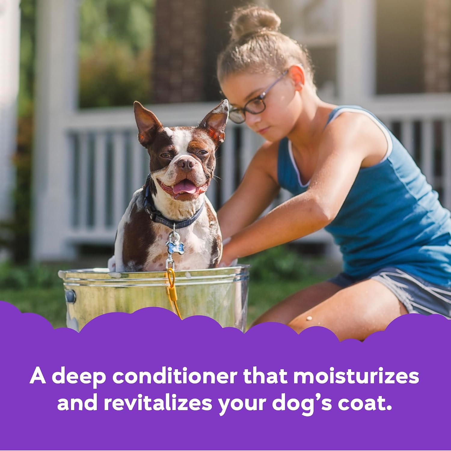 Buddy Rinse Conditioner for Dog Grooming Dog, Lavender & Mint, 16 oz. Bottle