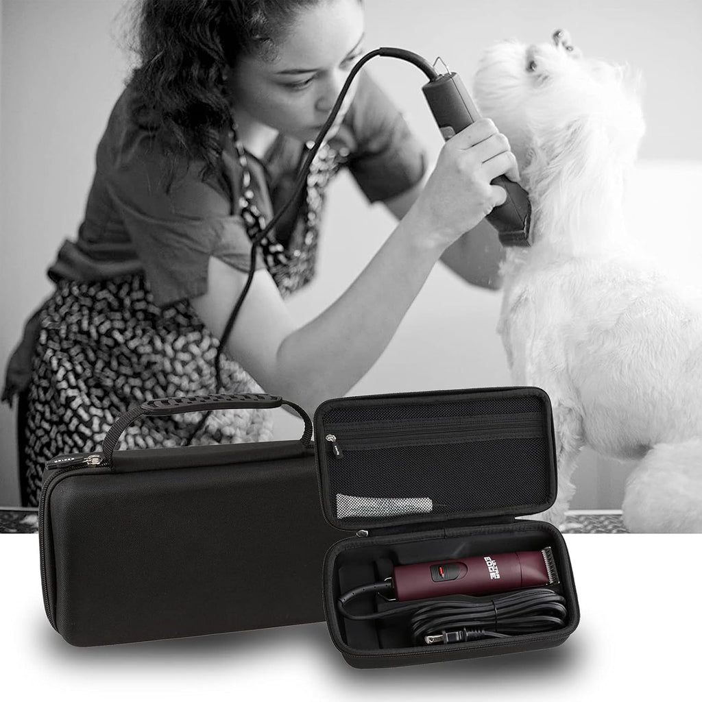 Aproca Case Compatible with Andis 24675 UltraEdge 2-Speed Detachable Blade Dog/Pet Clipper, Portable Storage Bag for Accessories (Case Only)