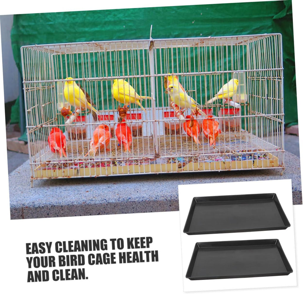 HEMOTON Dog Crate Tray Replacement Versatile Plastic Tray for Bird Cages Rabbit Cages and Pet Crates Easy to Fit