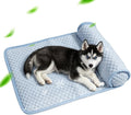 Dog Cooling Mat - Self Cooling Pet Pad for Dogs & Cats | Ice Silk Cooling , Foldable Non Slip Design, Helps Dissipate Heat for Summer Comfort, Ideal for Crates, Sofas, Car