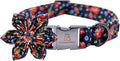 Lionheart Glory Cute Floral Pattern Pet Collar - Adjustable for X-Large Dogs