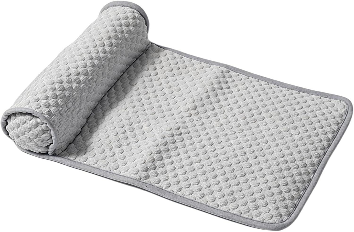 Cooling Dog Mat, Cooling Pet Pad, Puppy Crate Mat | Pet Resting Pad, Non Slip Cooling Cushion, Comfortable Summer surfaces for Puppies Kittens Bedroom Floor Sofa Cage Kennel