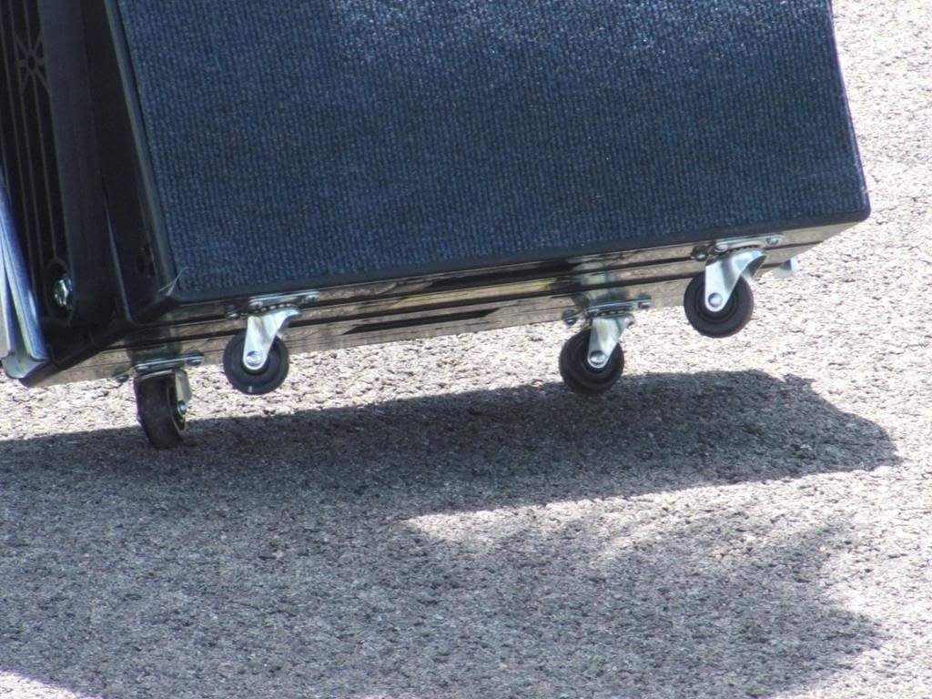 Pet Loader® Light 16" Platform, 5-Step with Wheels