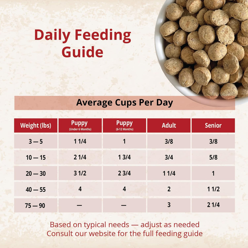 CARNA4 Air Dried Dog Food, Chicken Recipe, 6 Pound | Real Chicken, Liver, Whole Eggs & Sprouted Seeds, Quick-Baked & Never Extruded, No Synthetic Vitamins or Minerals