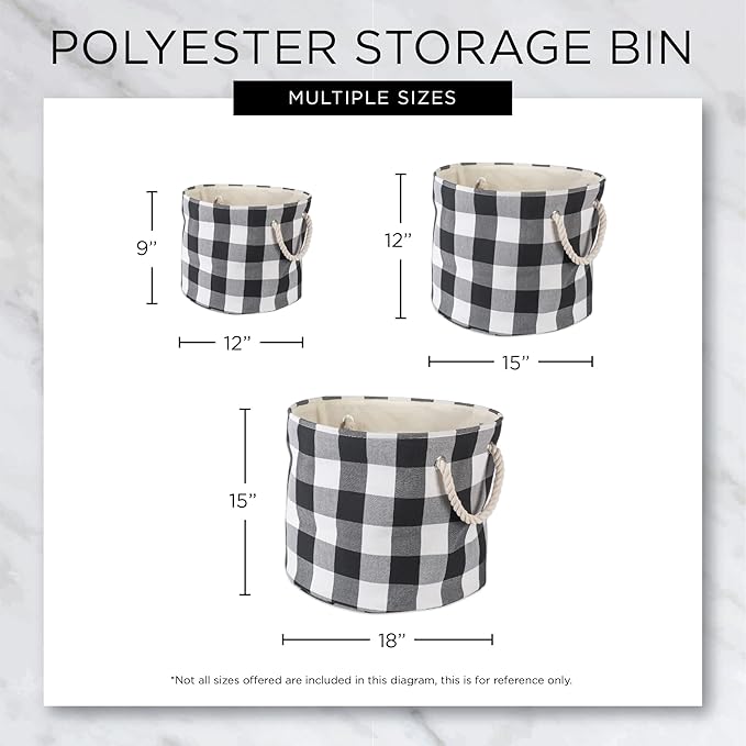 Bone Dry Pet Storage Collection Lattice Paw Print, Black, Small Round