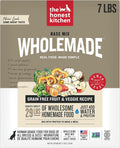 The Honest Kitchen Human Grade Dehydrated Grain Free Fruit & Veggie Base Mix Dog Food (Just Add Protein) - 7 Pound Box (Makes 12 Pounds)