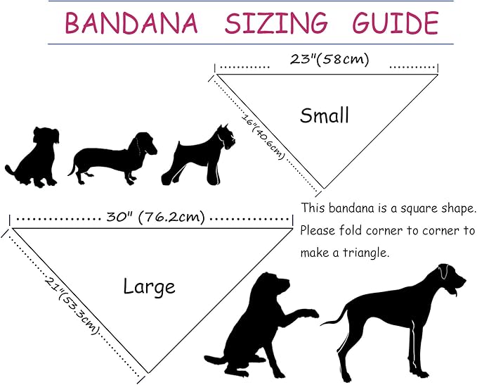 ARING PET Summer Dog Bandanas, Autumn Leaf Floral Kerchief Triangle Bibs Scarf for Puppy Small Medium Large Boy Girl Dogs Cats-L