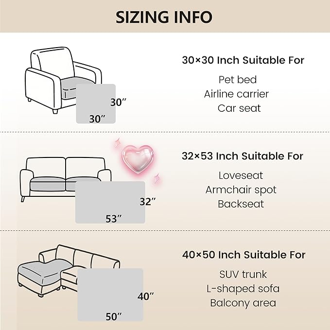 gogobunny 100% Double-Sided Waterproof Dog Bed Cover Pet Blanket Sofa Couch Furniture Protector for Puppy Large Dog Cat, Reversible (32x53 Inch (Pack of 1), Dark Pumpkin/Light Pumpkin)