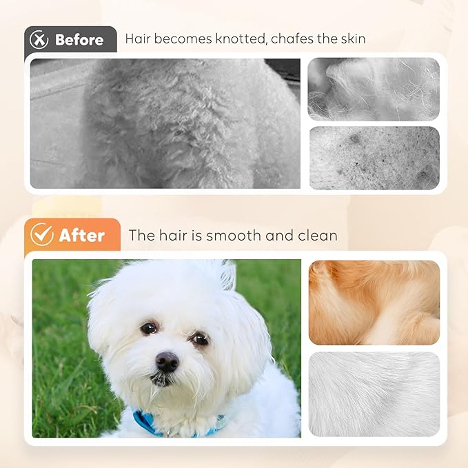 Pet Bath Brush, 2025 New 2 in 1 Dog Bath Brush with Built-in Shampoo Dispenser, Pet Wash Brush for Bathing Dog Grooming Massage Brush for Long Short Haired Dogs Cats Shower (Blue, Fine teeth)
