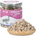 PAWUP Freeze Dried Duck Treats for Cats Dogs, Rawhide Free Freeze-Dried Raw Food Topper, High Protein, Gluten&Grain Free, 2.1oz
