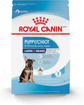 Royal Canin Size Health Nutrition Large Puppy Dry Dog Food, 40 lb Bag | Tailored Nutrition for Large Breed Puppies, Supports Healthy Growth, Enriched With Antioxidants, 40 lb Resealable Bag