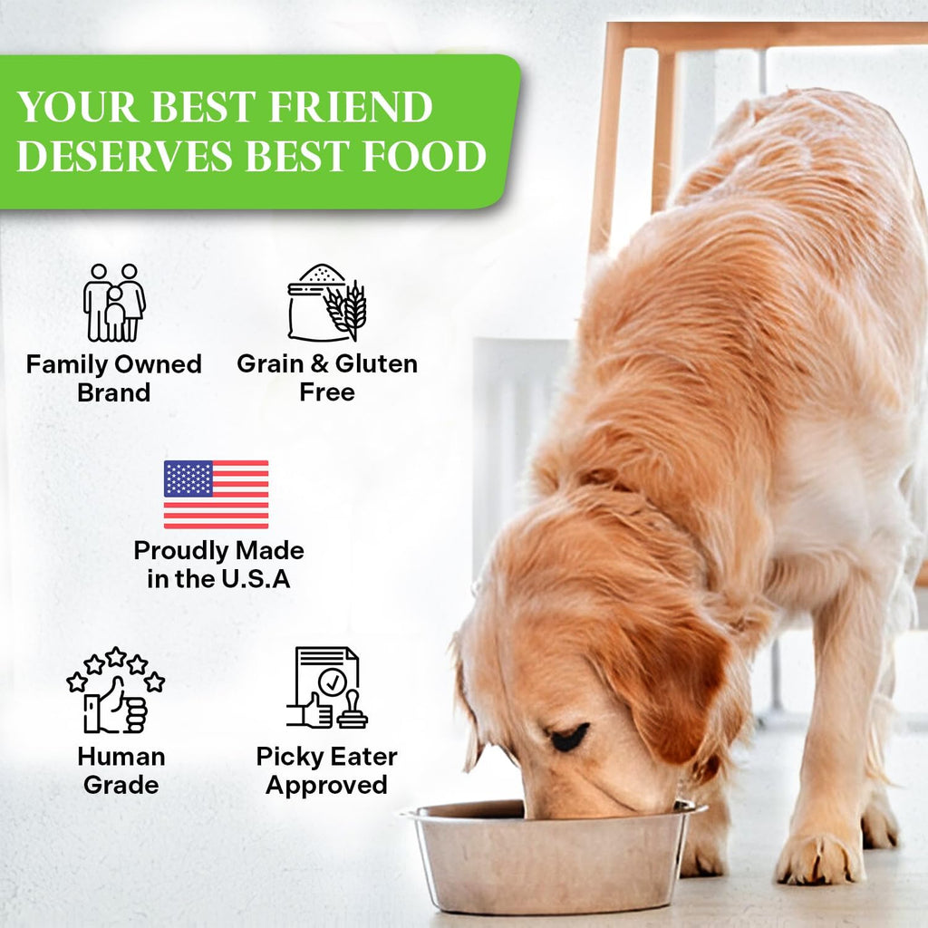 Healthy Dogma - PetMix Dehydrated Dog Food Bundle (Lamb & Chicken Dinner), Raw, Freeze Dried, Homemade Dog Food for Allergies & Sensitive Stomachs - 2 lbs Each