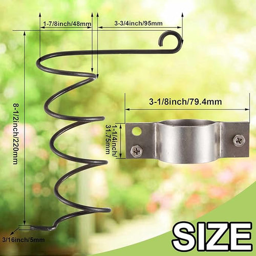 2 Pcs Automatic Chain Link Self Closing Gate Closer for Left and Right Swing Doors Suitable for 1-1/2" to 1-5/8" Diameter Door Frame Tubes, Pool, Pet Gate or Any Chain Link Closer