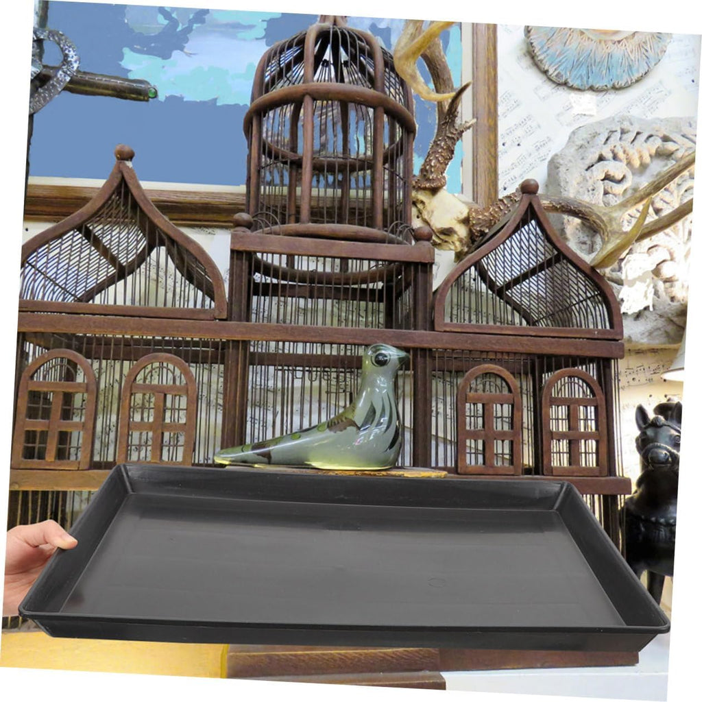 HEMOTON Dog Crate Tray Replacement Versatile Plastic Tray for Bird Cages Rabbit Cages and Pet Crates Easy to Fit