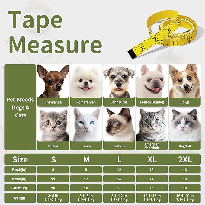 Waffle Knit Cat & Dog T Shirt for Small Dogs, Stretchable Puppy Shirt for Sphynx Cats & Small Breeds, Pet Clothes | Breathable Summer/Winter Apparel for Newborn(Green Small)